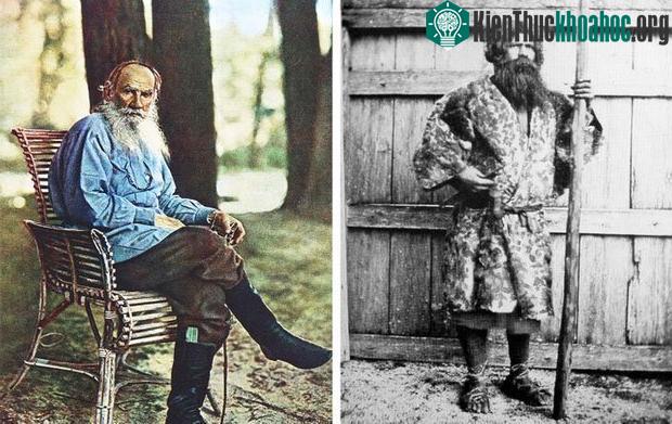 Người Ainu được mô tả khá giống... chân dung của đại văn hào Lev Tolstoy