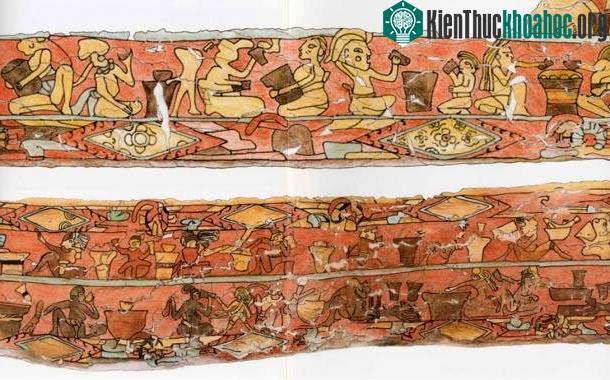 Hình vẽ trên tường kim tự tháp bị lãng quên