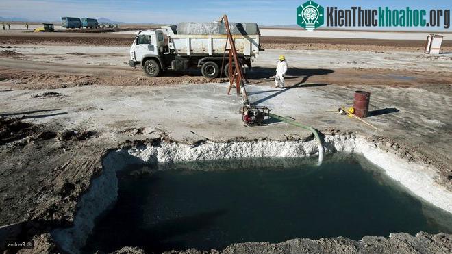 Phần nhiều lượng liti sử dụng trên thế giới được khai thác từ các mỏ ở Nam Mỹ
