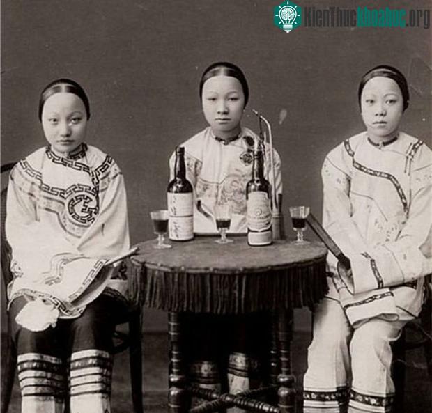 3 vị thiên kim giàu có đang cùng nhau thưởng thức rượu ngoại.