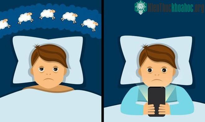 "Dán mắt" vào điện thoại