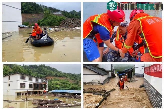Những hình ảnh đáng sợ về cơn "đại hồng thủy" ở miền Nam Trung Quốc ảnh 7