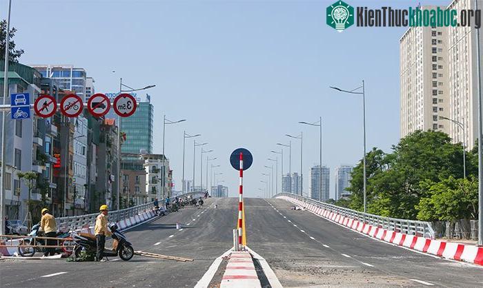 Đến ngày 28/8, Ban quản lý dự án đầu tư xây dựng công trình giao thông Hà Nội sẽ tổ chức thông xe