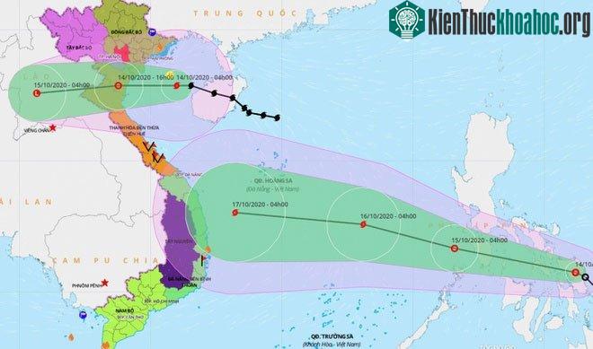 Ngoài bão số 7 chuẩn bị vào đất liền, một áp thấp nhiệt đới khác sẽ đi vào Biển Đông những giờ tới.