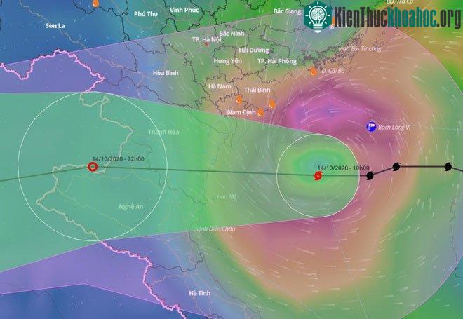 Bão số 7 khả năng suy yếu thành áp thấp nhiệt đới trước khi vào đất liền