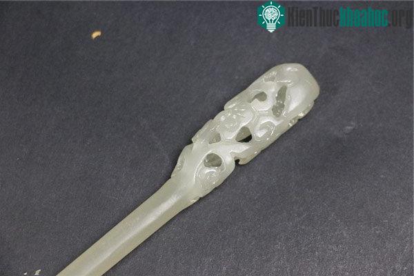 Chiếc trâm ngọc được tìm thấy có thiết kế vô cùng tinh xảo