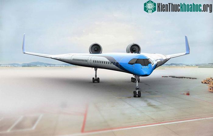 Hình dạng độc đáo của máy bay sẽ giúp giảm tiêu thụ nhiên liệu 20% so với các máy bay hiện nay.