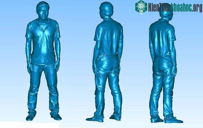 Công nghệ quét 3D lấy số đo cơ thể trong 5 giây ảnh 0