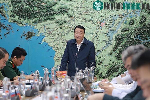 Tổng cục trưởng Tổng cục Phòng chống thiên tai Trần Quang Hoài.