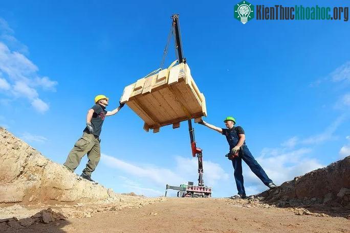 Hiện trường khai quật