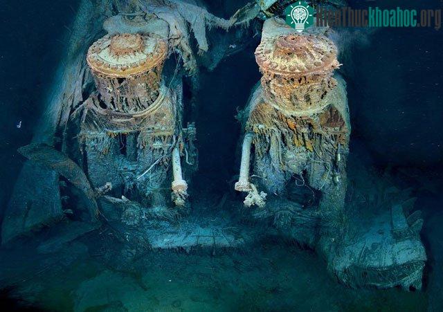 Xác tàu RMS Titanic vẽ nên một bức tranh rùng rợn về hậu quả của thảm kịch trên biển nổi tiếng nhất lịch sử