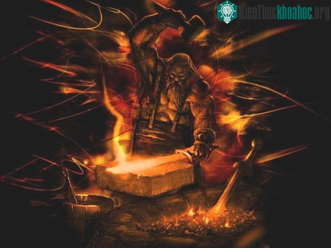 Hephaestus là thần lửa, thần thợ rèn