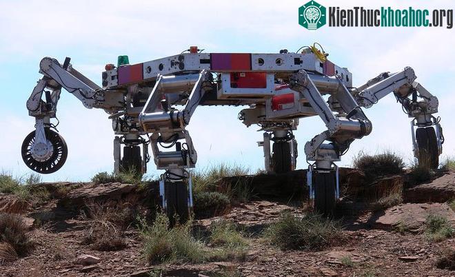 Robot ATHELE của NASA với tiềm năng di chuyển trên mọi địa hình