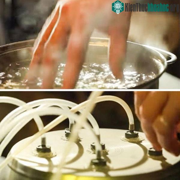 Nước trong nồi thường không thực sự sôi