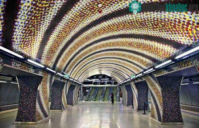 Nhà ga đôi Szent Gellért tér - Fovám tér , Budapest, Hungary