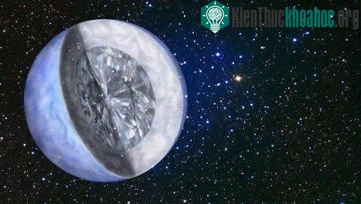 Họa sĩ mô tả hành tinh kim cương trên Vũ trụ.