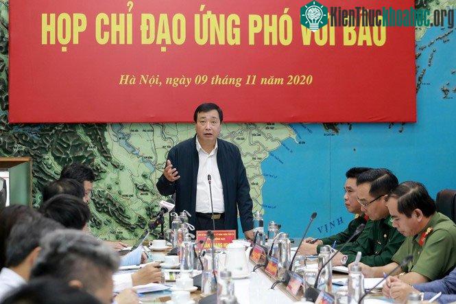 Họp chỉ đạo ứng phó bão