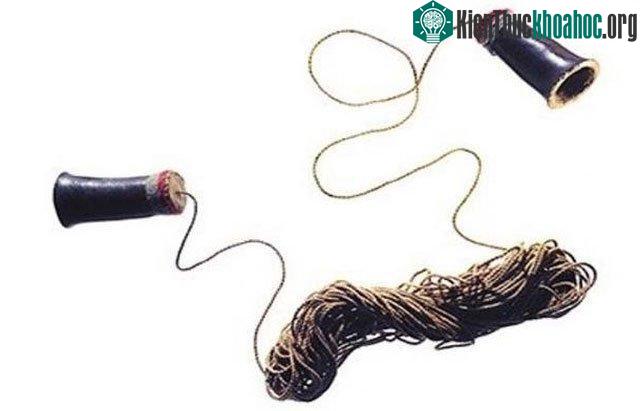 Hình ảnh “điện thoại cổ đại” của người Chimu.
