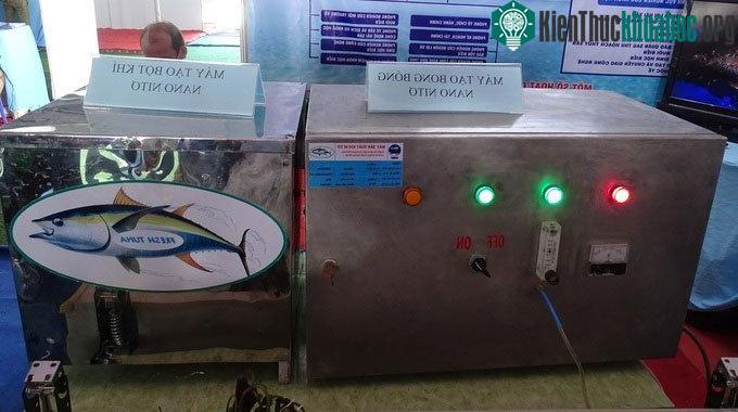 Công nghệ nano nitơ của nhóm nghiên cứu giúp cá ngừ tươi lâu, đảm bảo tiêu chuẩn xuất khẩu.