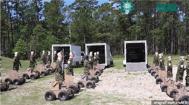 Có khoảng 45 robot G-366 đã được triển khai tại căn cứ Camp Lejuene.