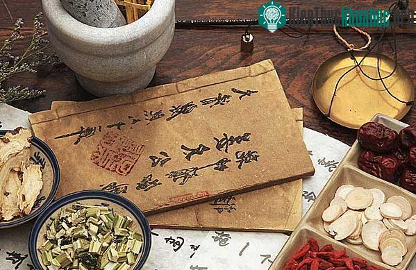 Một số vị thuốc Đông y Trung Quốc.