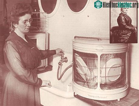 &nbsp;Josephine Cochrane là chiếc máy rửa bát tự động đầu tiên