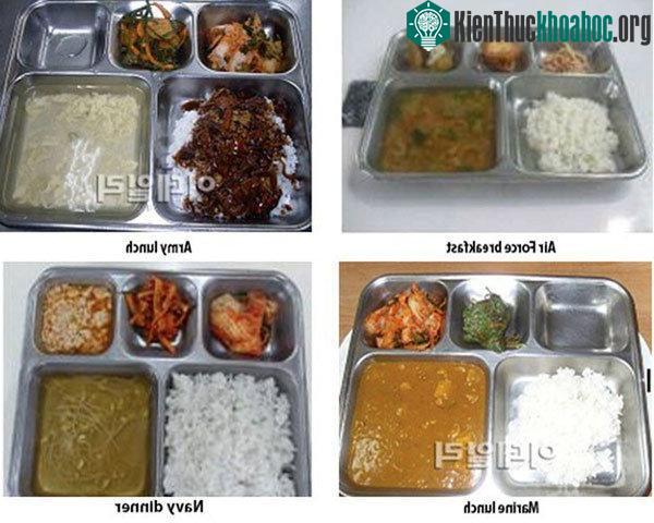 Chế độ ăn dành cho binh sĩ Hàn Quốc