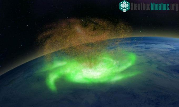 Hình ảnh 3D của khối plasma.