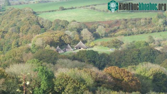 Castell Henllys có vị trí xa xôi hẻo lánh.