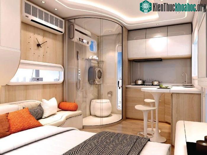Cube Two có diện tích khoảng 24 mét vuông