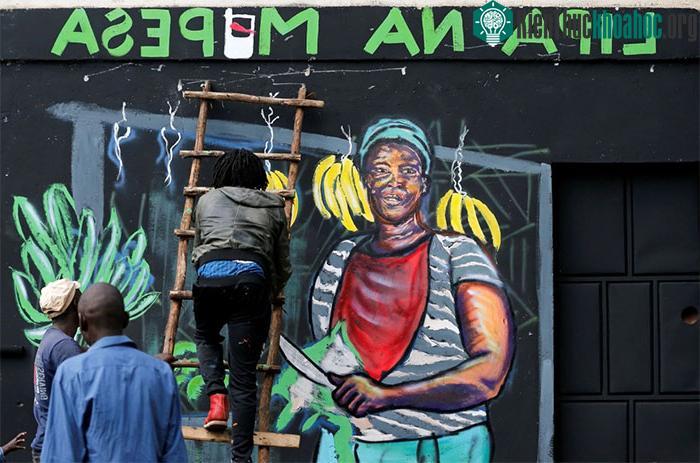 "Trả tiền thông qua M-Pesa"