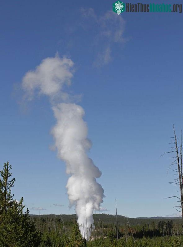 Geyser - mạch nước có mức độ phun trào cao nhất thế giới.