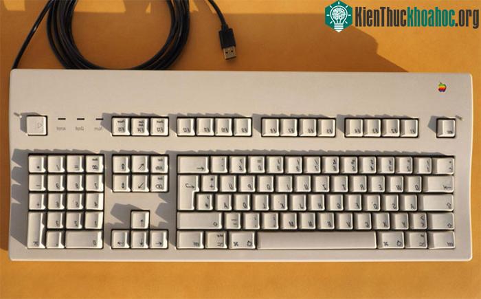Bộ bàn phím Apple Extended Keyboard.