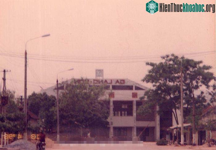 Ga Lạng Sơn ở thị xã Lạng Sơn hồi đó.