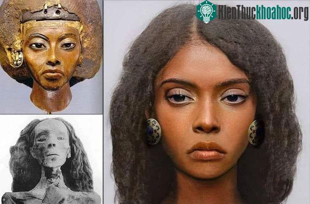 Nữ hoàng Tiye là vợ của vua Amenhotep III, mẹ của vua Akhenaten, bà của vua Tutankhamun