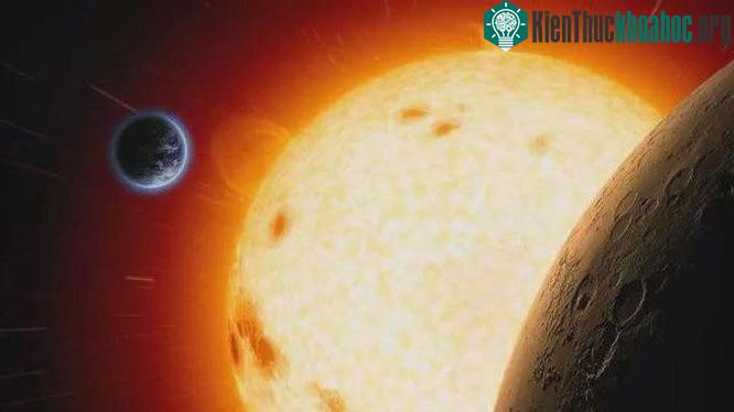 Mặt trời là ngôi sao ở trung tâm của Hệ Mặt trời