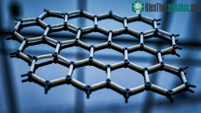 Graphene có cấu tạo giống tổ ong khi phóng lớn.
