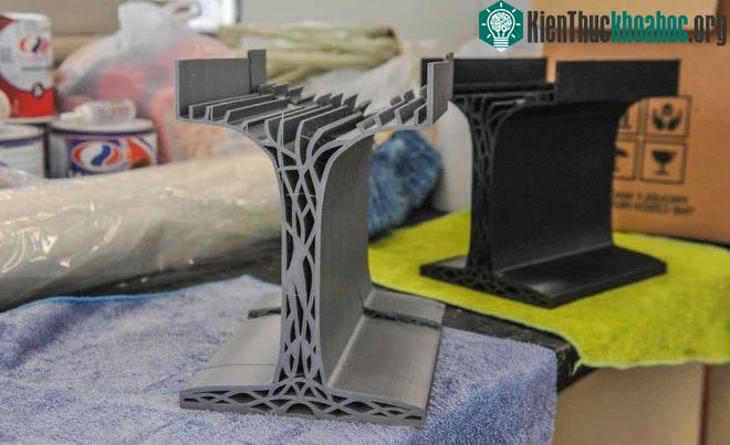 Phát triển thành công dầm bê tông làm từ công nghệ in 3D ảnh 1