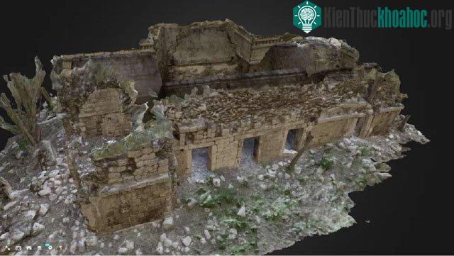 Hình ảnh 3D của Kom, một tàn tích ít được biết đến ở phía Đông Kiuic