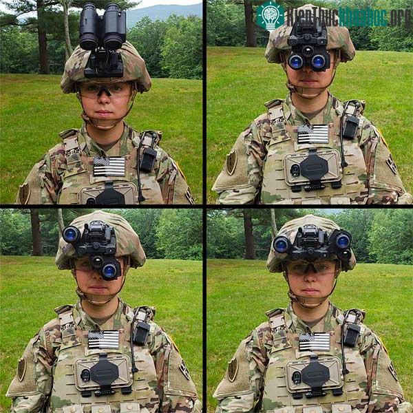Cận cảnh kính nhìn đêm Enhanced Night Vision Goggle-Binocular.