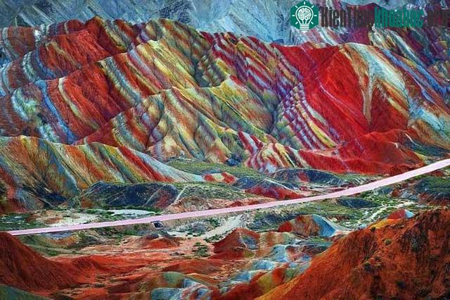 Công viên địa chất quốc gia Zhangye, Trung Quốc