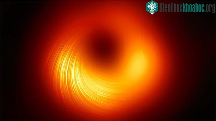 Hình ảnh hố đen nằm ở trung tâm thiên hà Messier 87