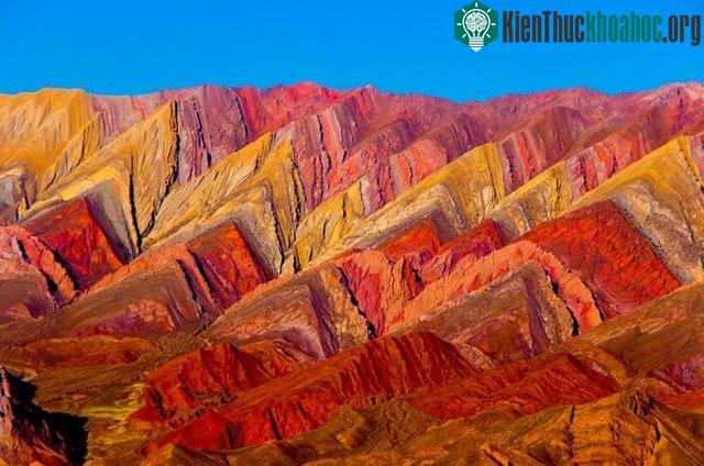 Dãy núi Serrania de Hornocal, Argentina