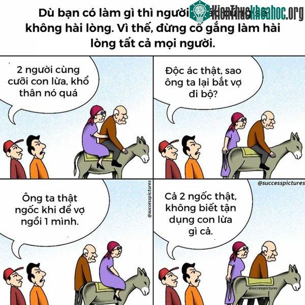 Sống trên đời, khó nhất chính là làm hài lòng người khác