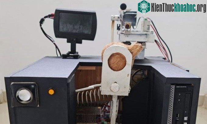 Máy phân biệt dừa khô chính xác 100%, đo tỷ lệ dừa sáp đúng 85%