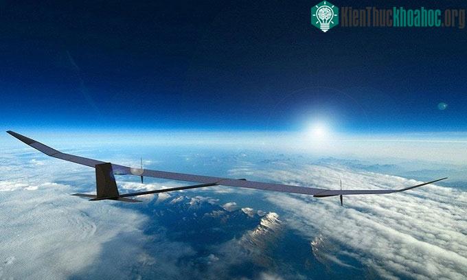 Mô phỏng drone PHASA-35 bay ở tầng bình lưu.