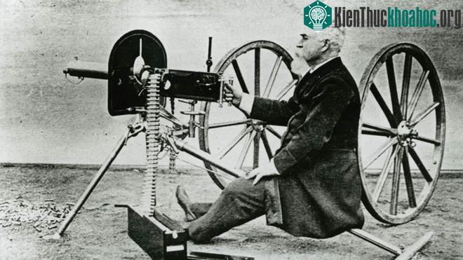 Súng máy Maxim được coi là loại vũ khí mạnh nhất trong Thế chiến thứ nhất
