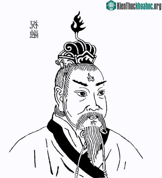 Chân dung của Hỏa thần Chúc Dung