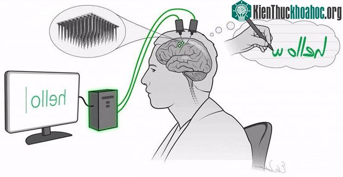 Phần mềm giúp ghi lại ý nghĩ trong não ra chữ viết trên máy tính.