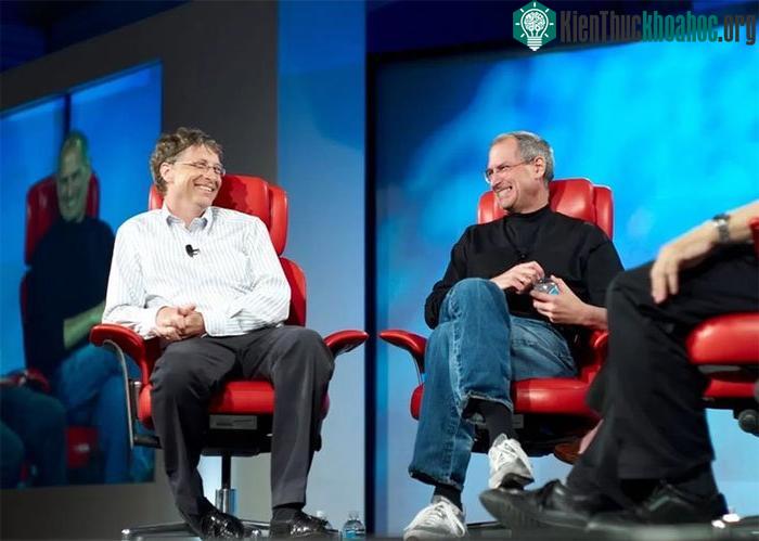 Steve Jobs và Bill Gates